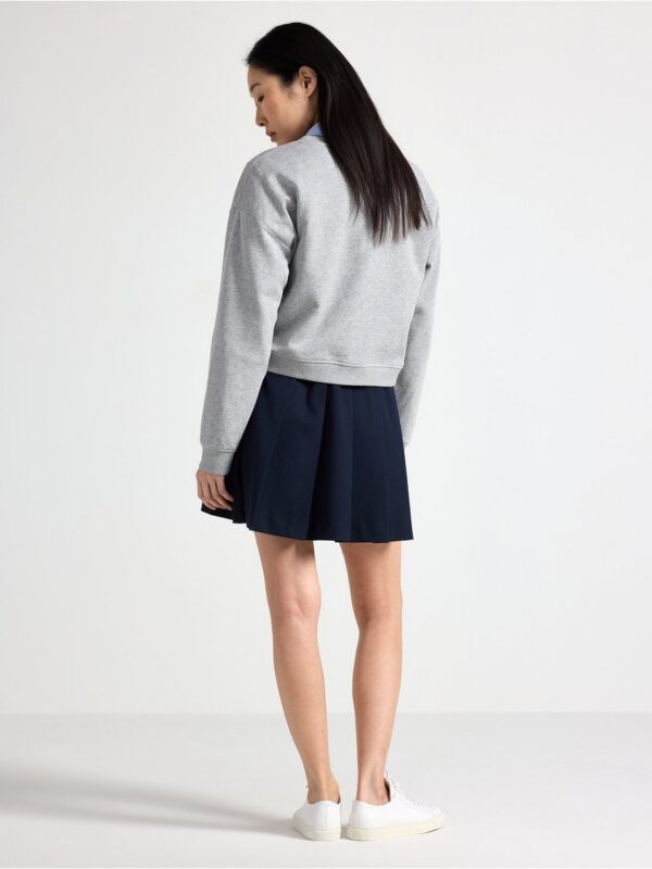 Pleated mini skirt - 3005282-2521