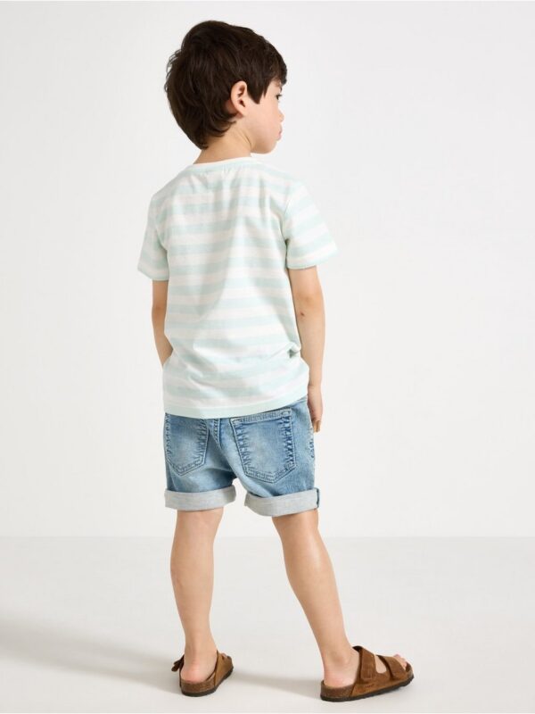 STAFFAN Straight leg  denim shorts with superstretch - 3005404-766