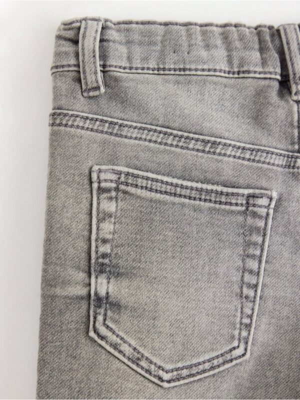 STAFFAN Straight leg  denim shorts with superstretch - 3005405-111