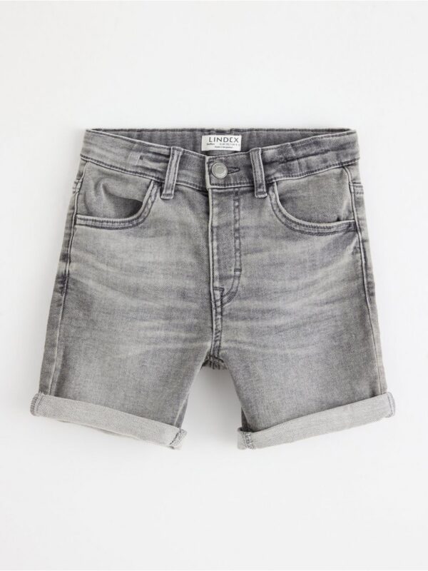STAFFAN Straight leg  denim shorts with superstretch - 3005405-111