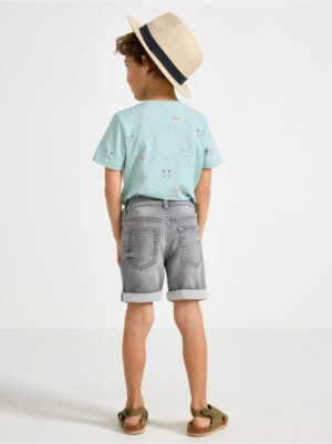 STAFFAN Straight leg  denim shorts with superstretch - 3005405-111