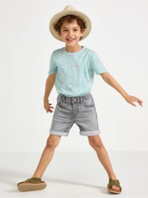 STAFFAN Straight leg  denim shorts with superstretch - 3005405-111