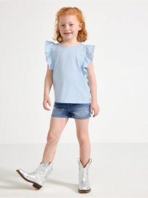Denim shorts with superstretch - 3005407-791