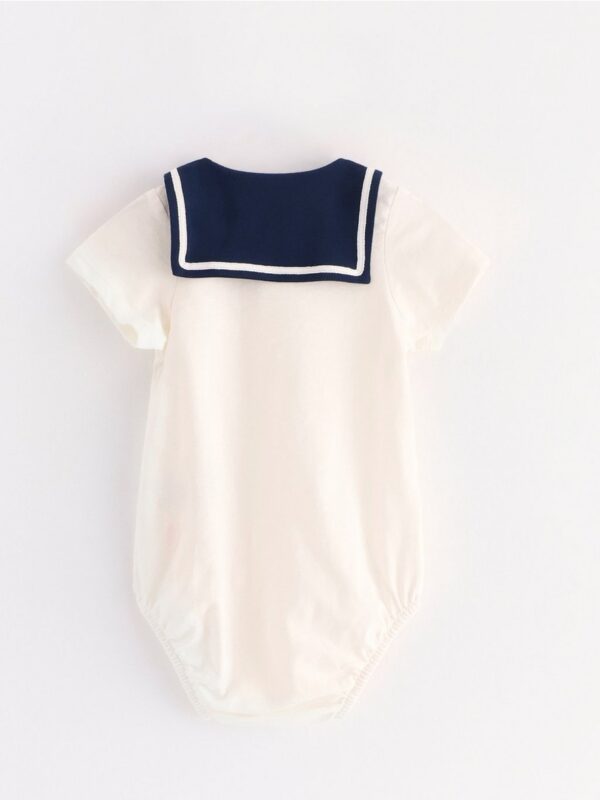 Bodysuit with sailor collar - 3005460-325