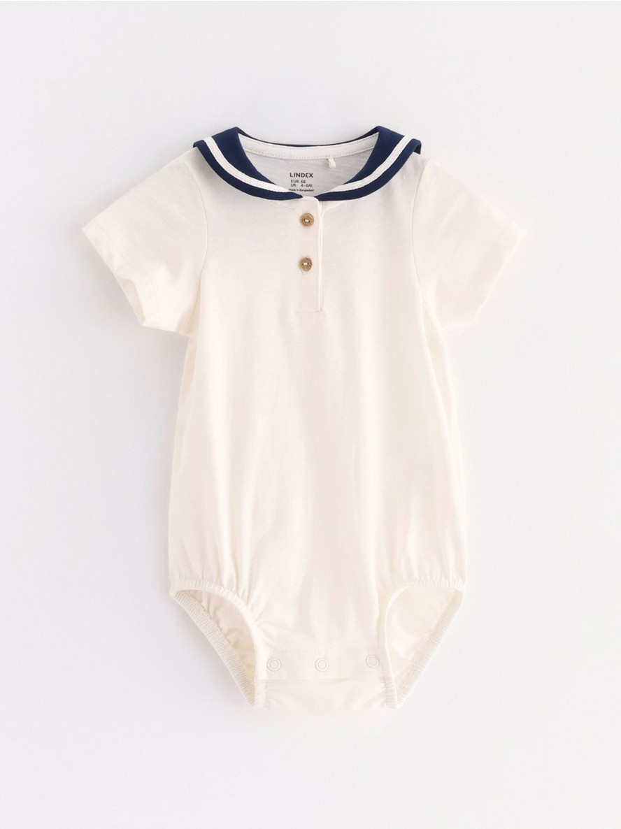 Bodi – Bodysuit with sailor collar