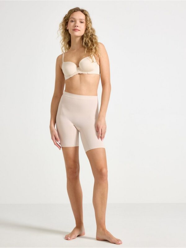 Biker briefs with high waist - 3005483-2365