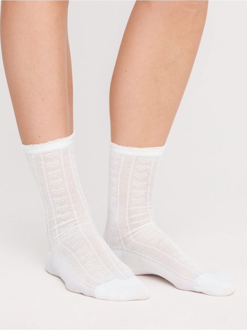 Jacquard-knit socks - 3005495-70