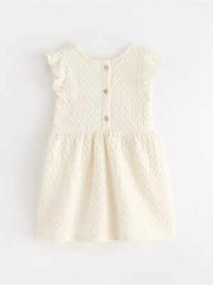 Dress with flounce - 3005519-325