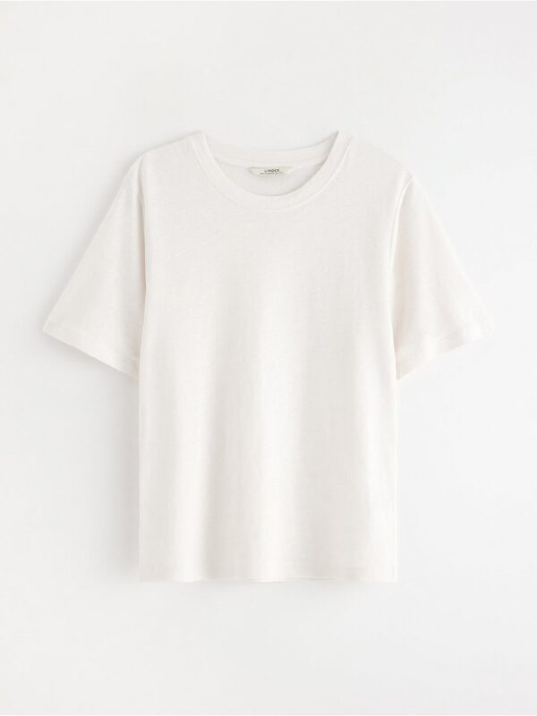 T-shirt in linen blend - 3005523-70