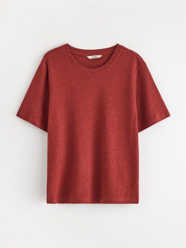 T-shirt in linen blend - 3005523-7324