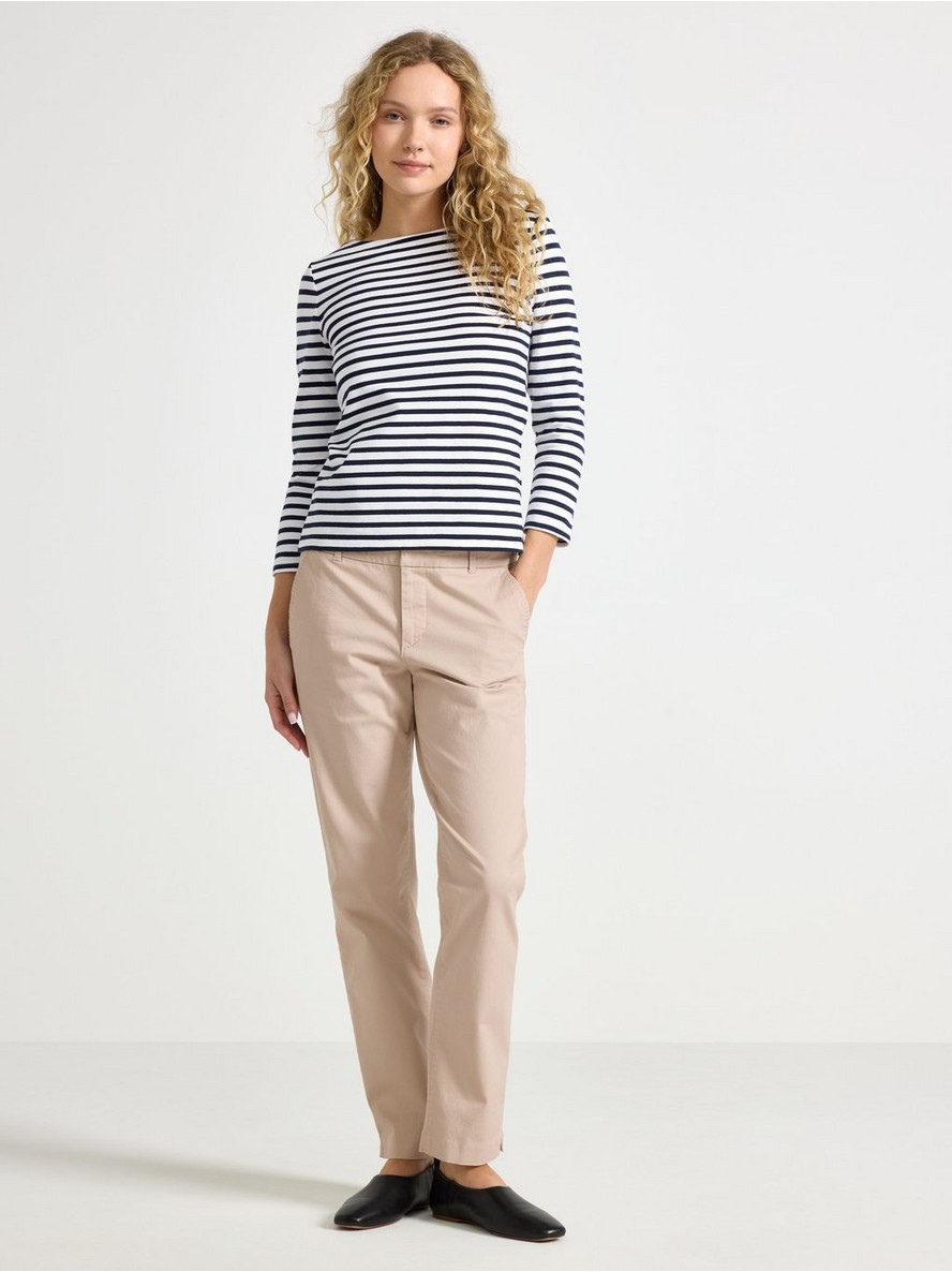 Pantalone – Tapered chinos with extra long legs