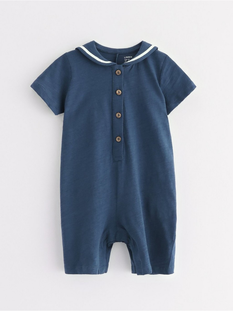Kombinezon – Romper with sailor collar