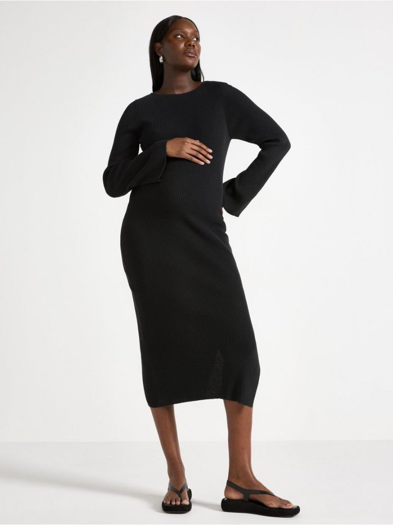MOM rib-knit maternity dress - 3005598-80
