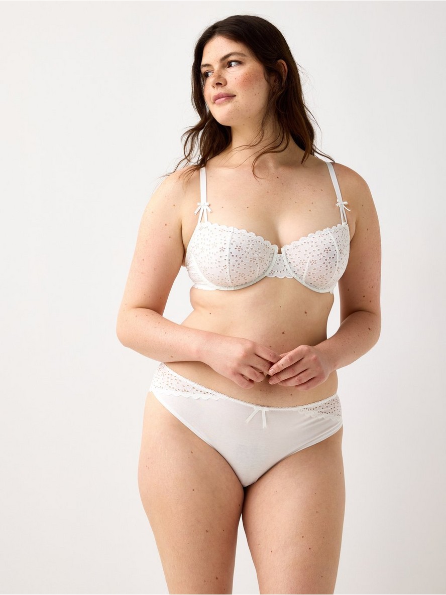 Gacice – Brazilian briefs with broderie anglaise