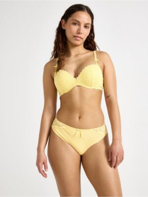 Brazilian briefs with broderie anglaise - 3005629-9681