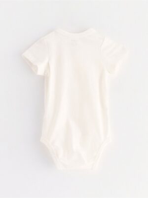 Wrap bodysuit in slub jersey - 3005636-325