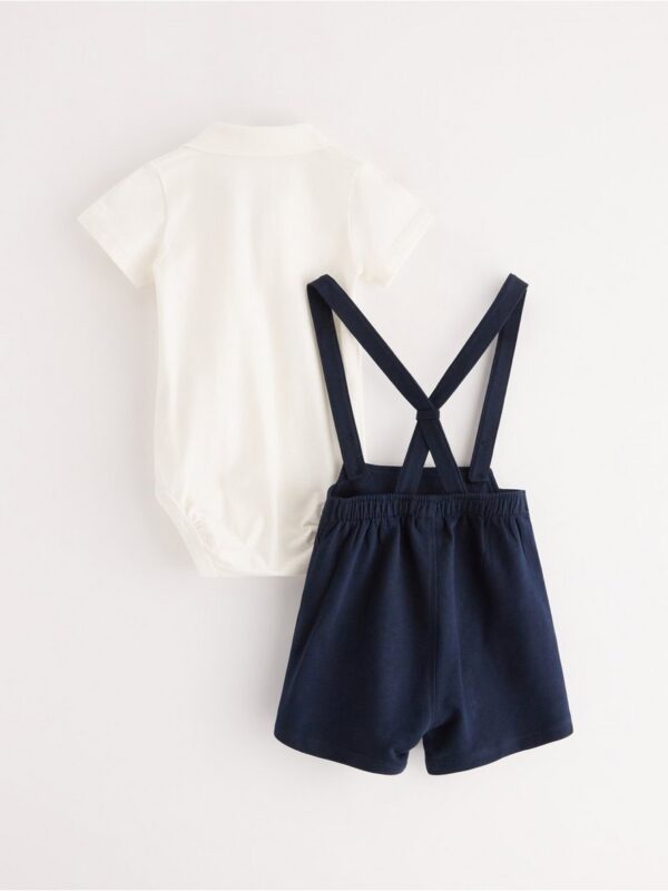 Set - bodysuit and dungarees - 3005643-325