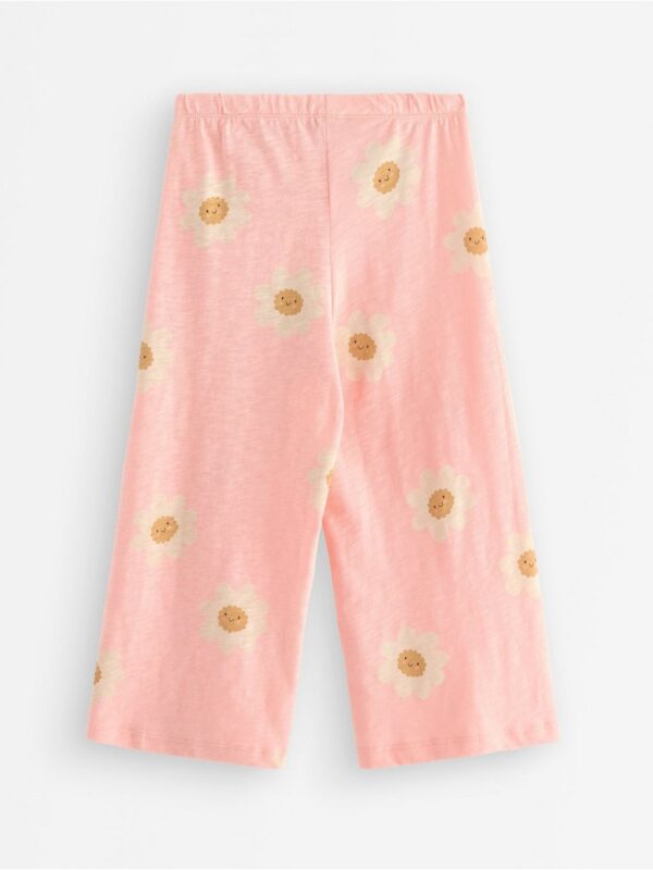Trousers in slub jersey - 3005720-6932