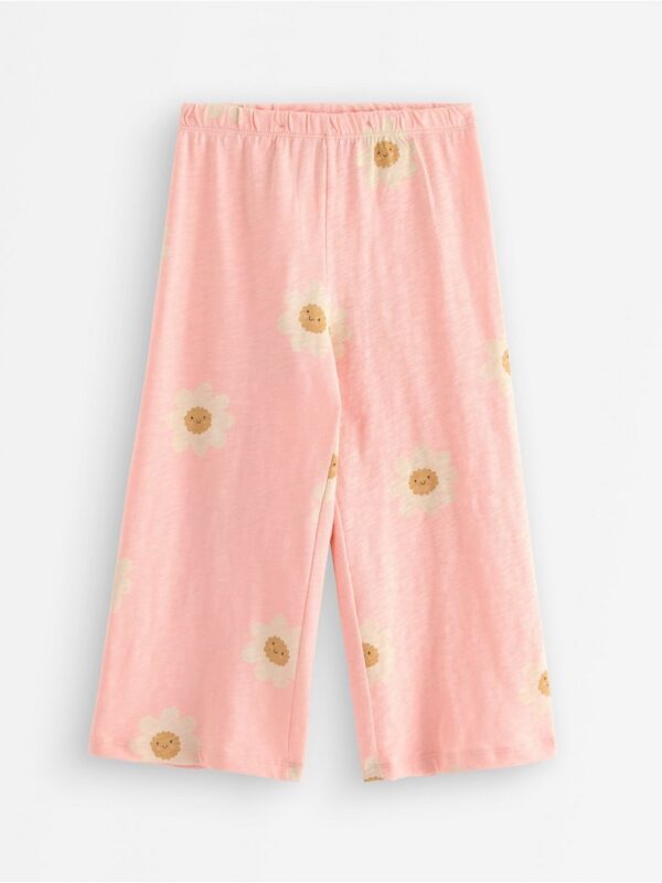 Trousers in slub jersey - 3005720-6932