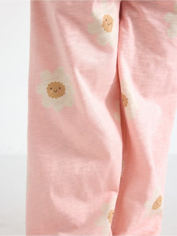 Trousers in slub jersey - 3005720-6932