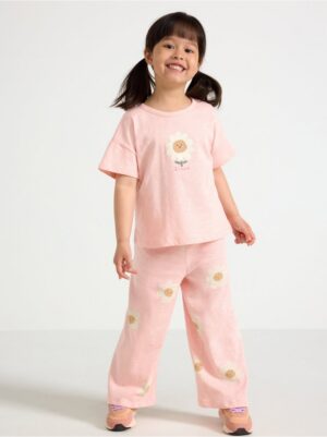 Trousers in slub jersey - 3005720-6932