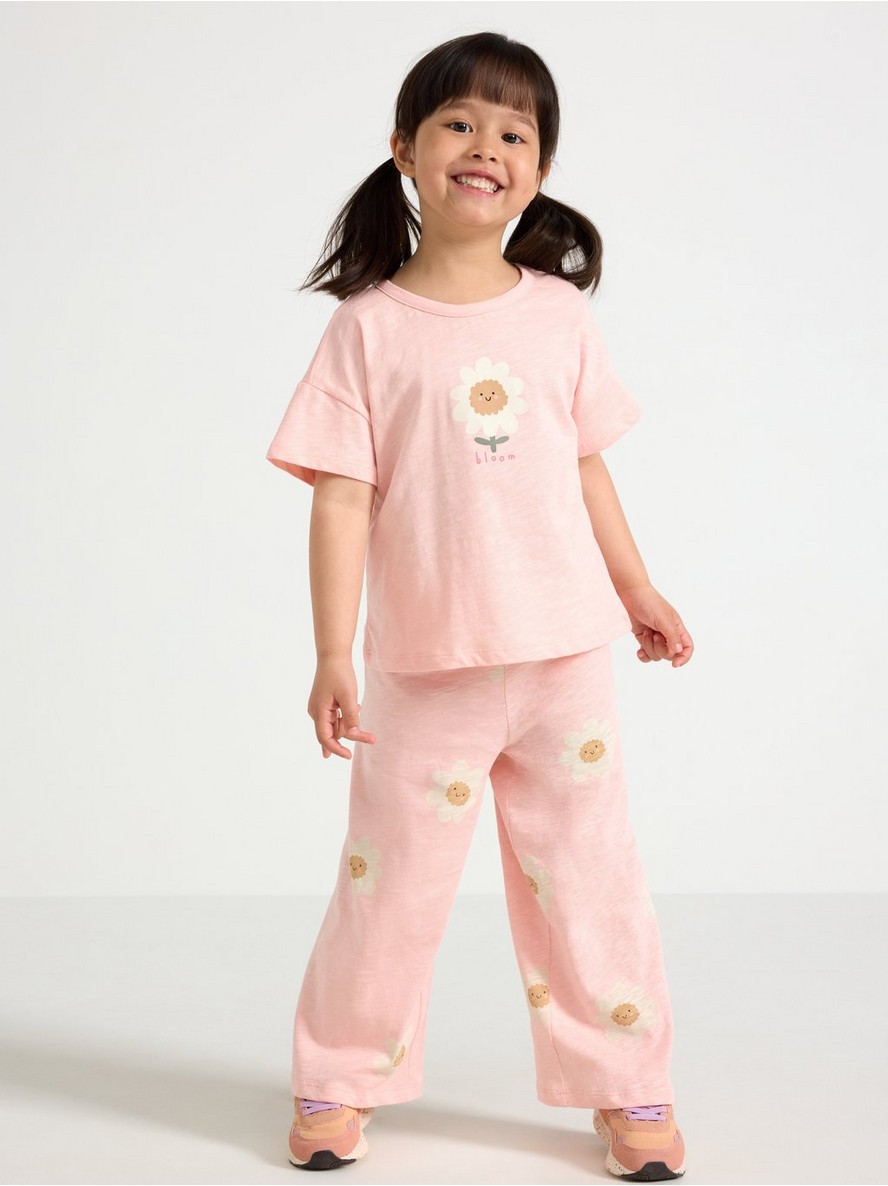 Pantalone – Trousers in slub jersey