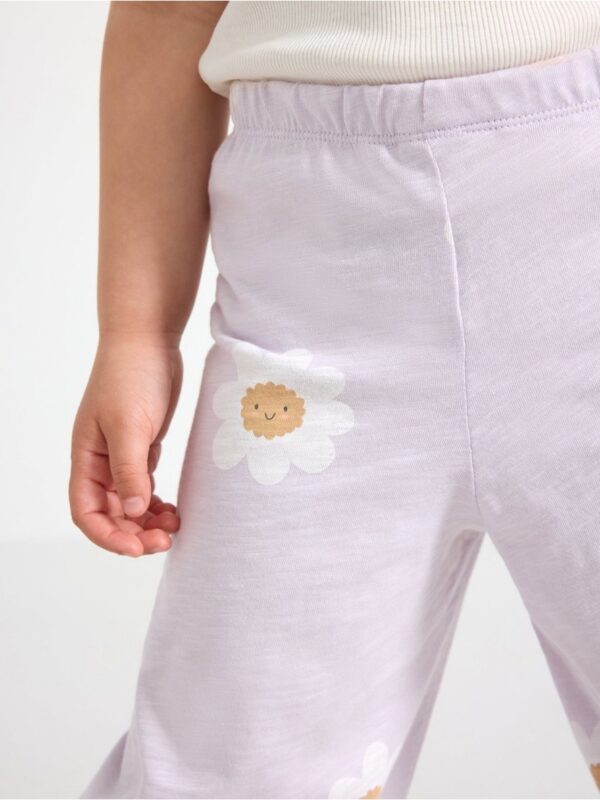 Trousers in slub jersey - 3005720-9959
