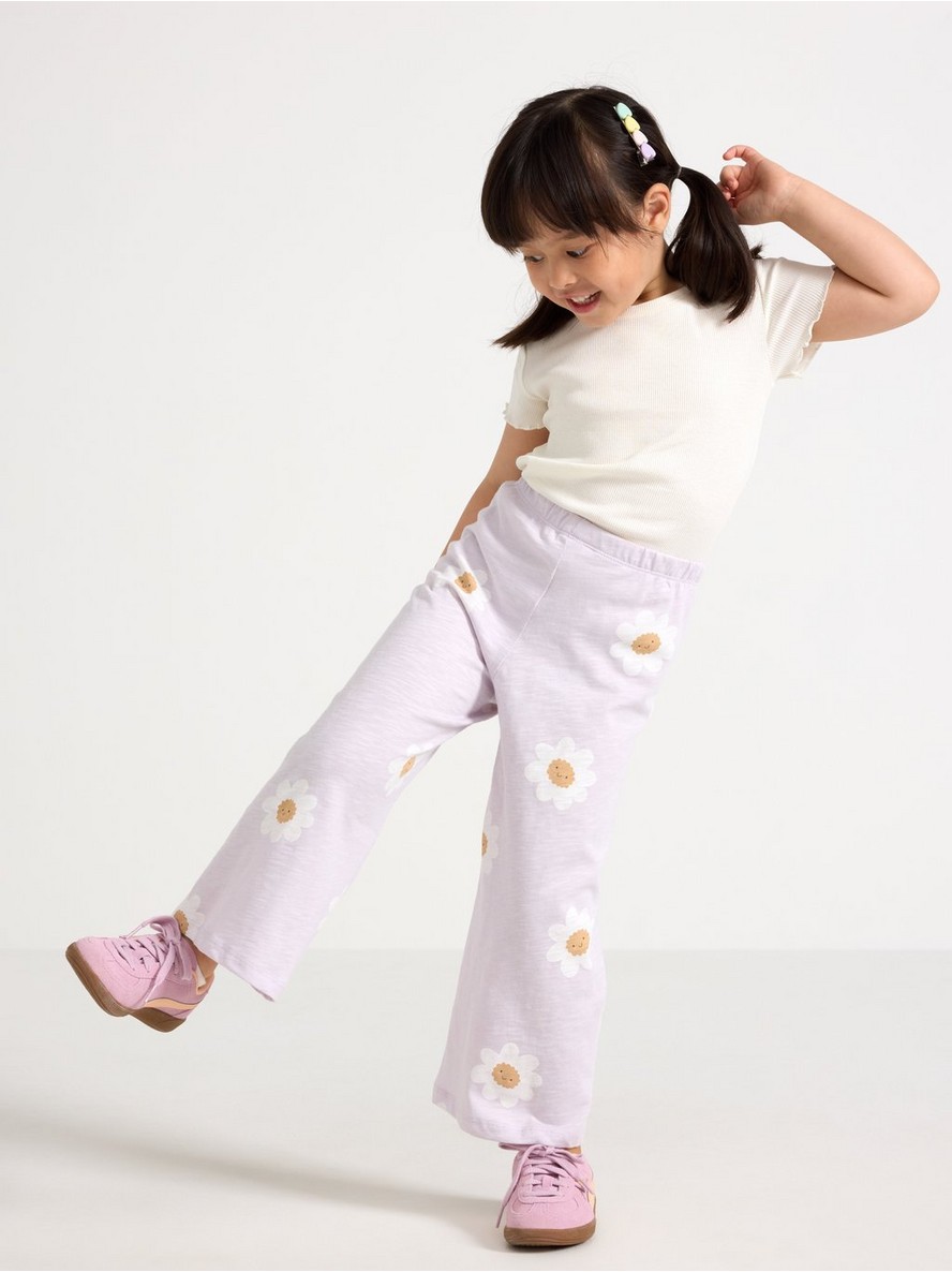 Pantalone – Trousers in slub jersey
