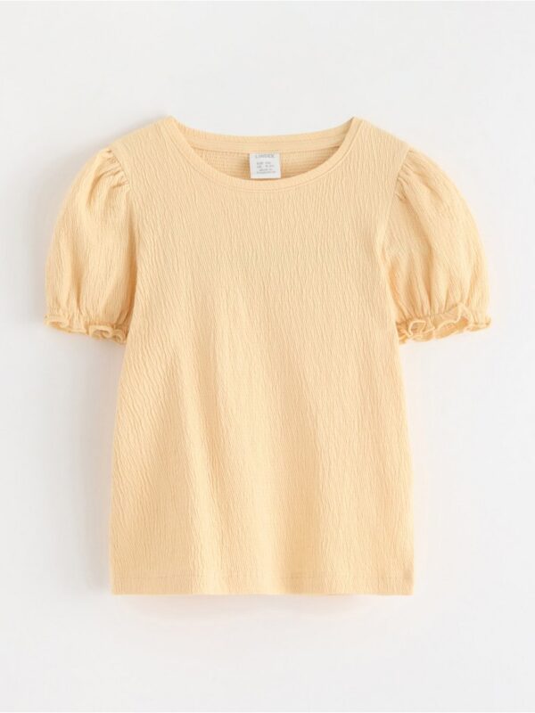 Top with puff sleeves - 3005736-1877