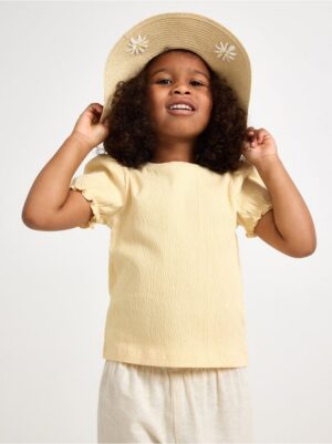 Top with puff sleeves - 3005736-1877