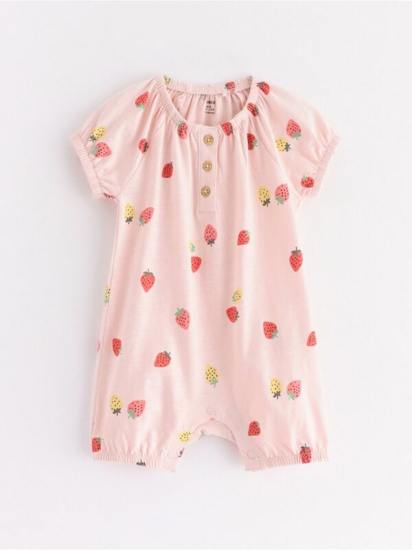 Romper in slub jersey - 3005783-7491