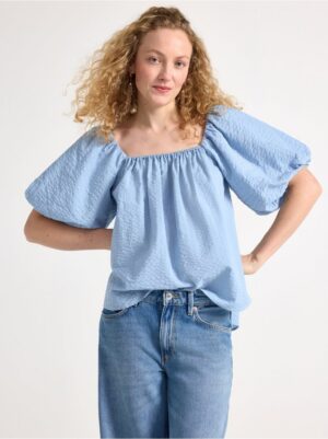 Blouse in seersucker - 3005797-1349