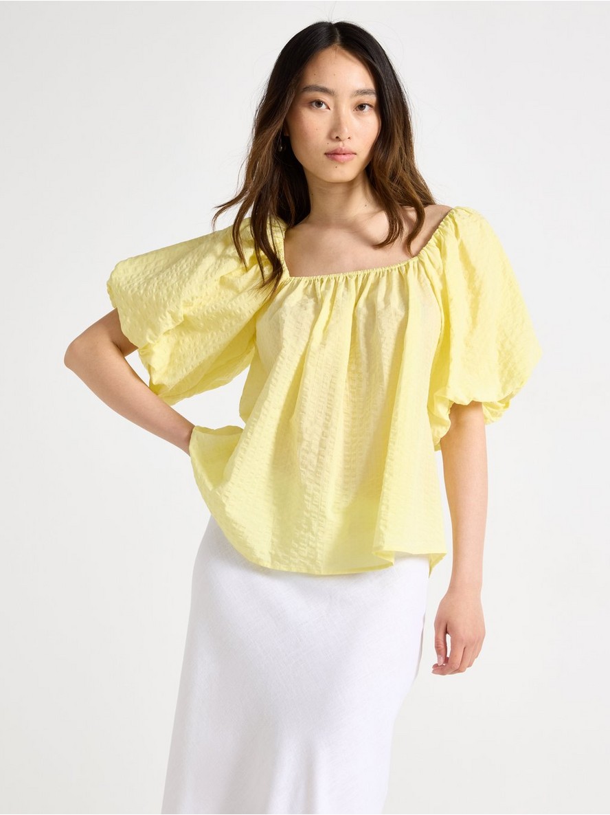 Bluza – Blouse in seersucker