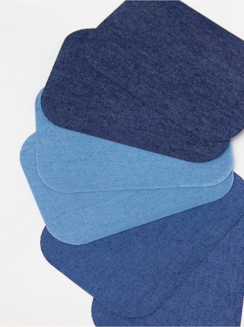 Repair patches in denim - 3005807-790