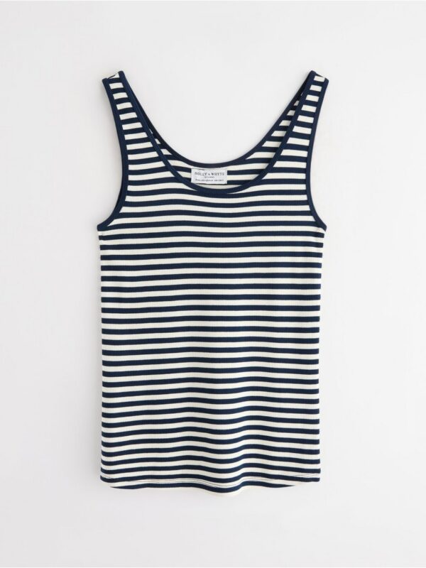 Ribbed tank top - 3005821-2150
