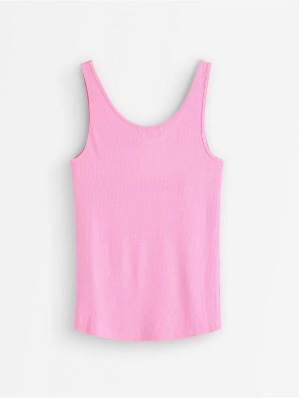Ribbed tank top - 3005821-6665