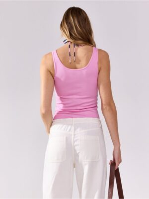 Ribbed tank top - 3005821-6665