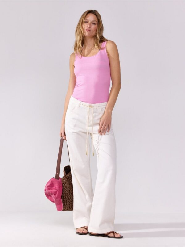Ribbed tank top - 3005821-6665