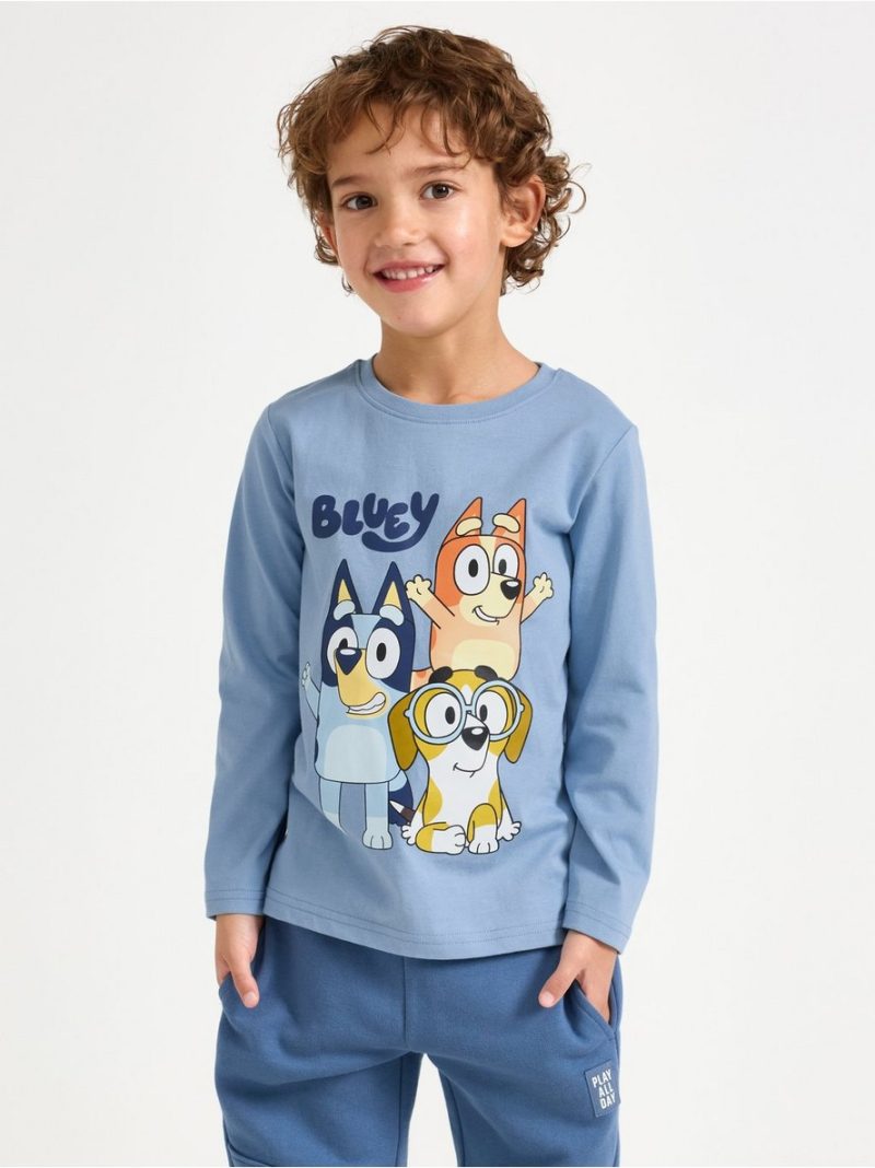- Bluey long-sleeved top Bluey long-sleeved top - 3005899-8174