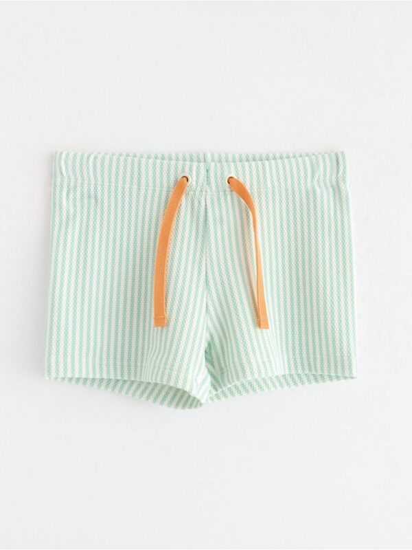 Swim trunks with crinkled structure - 3005900-7782