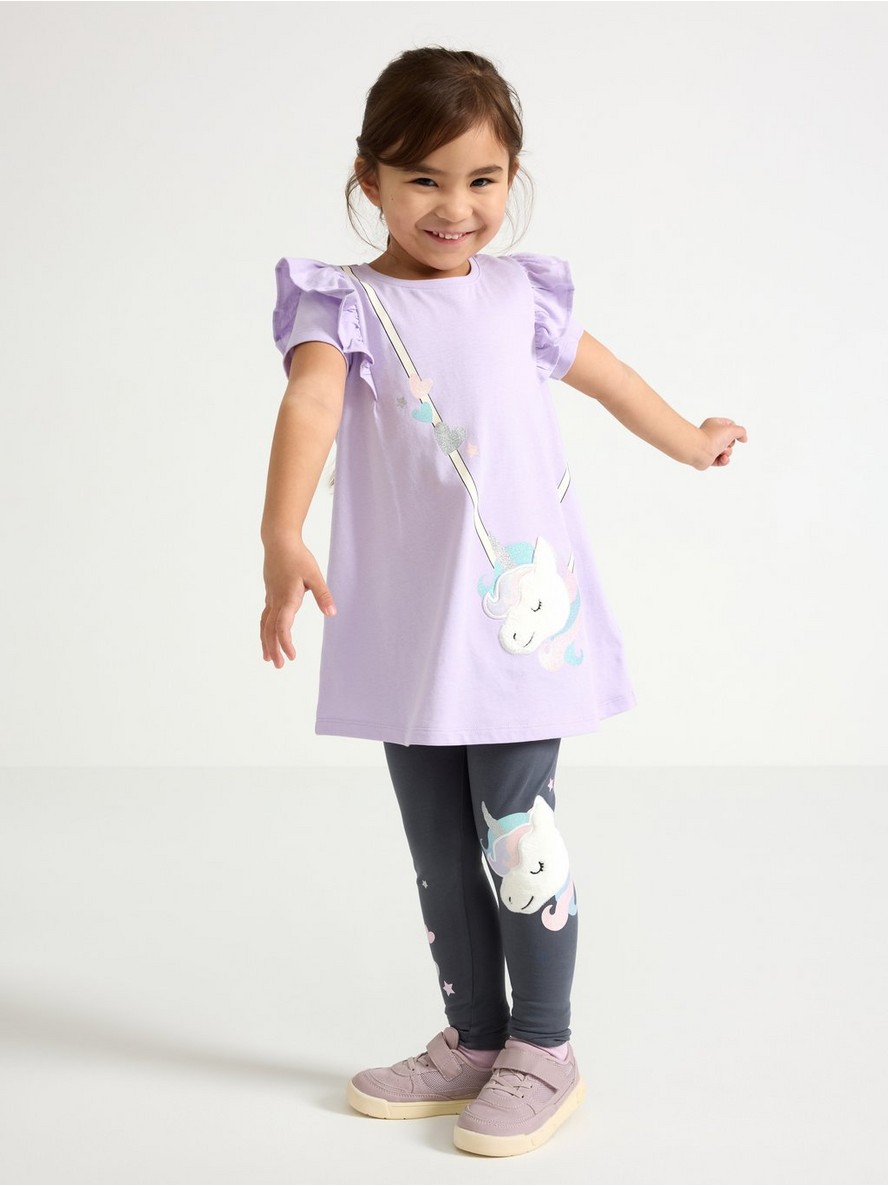 Tunika – Short-sleeved tunic with frills
