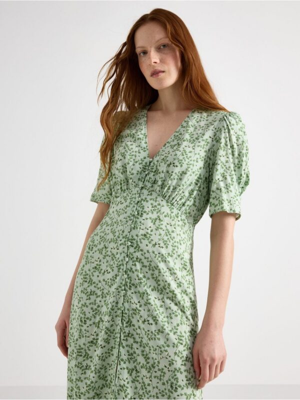 Patterned midi dress - 3005918-1043