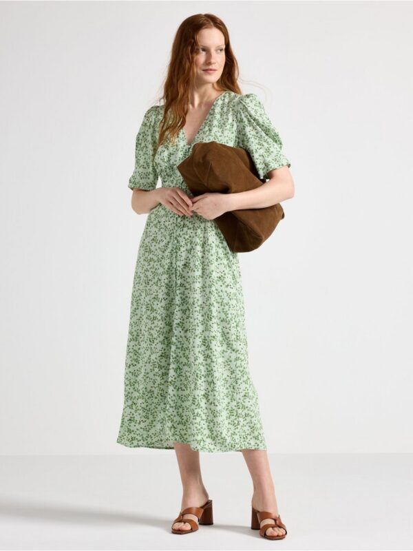 Patterned midi dress - 3005918-1043
