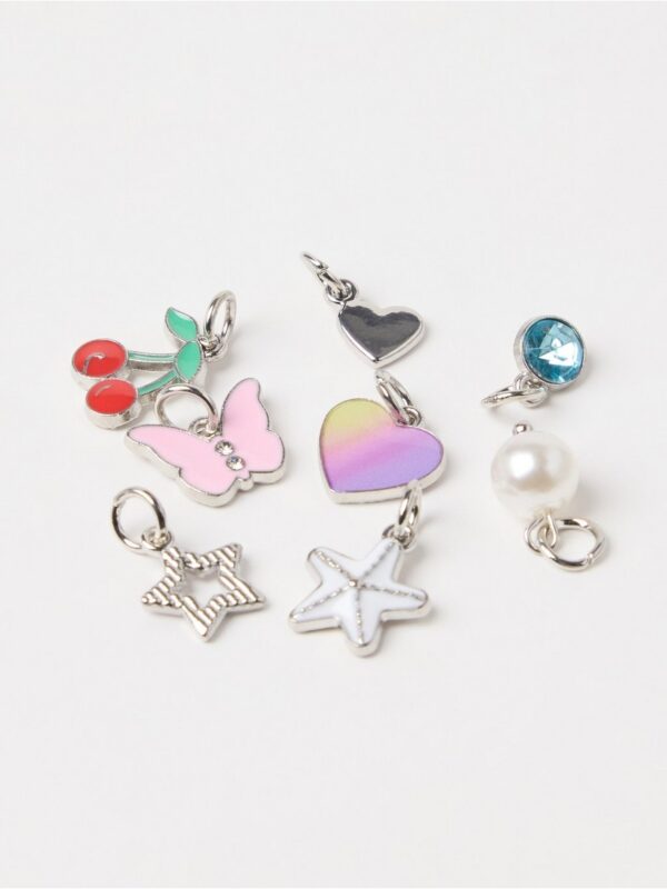 6-pack  hair pin with decoration - 3005933-10