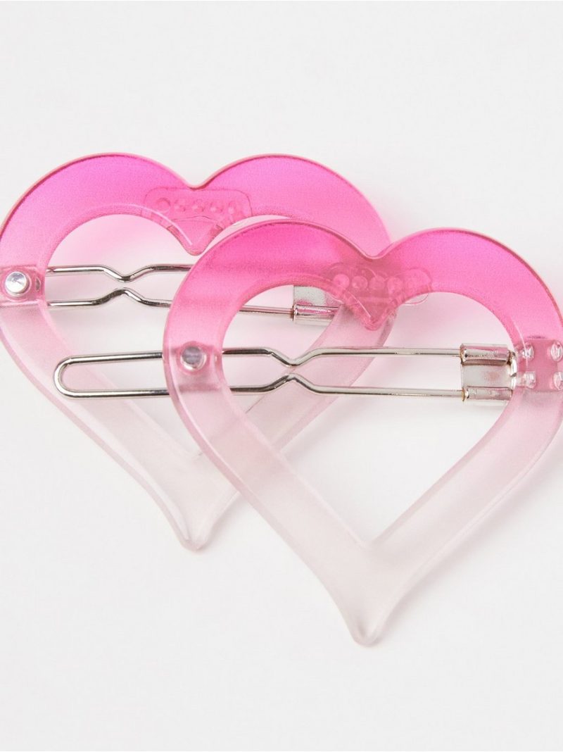 2-pack  hair clips - 3005970-7754