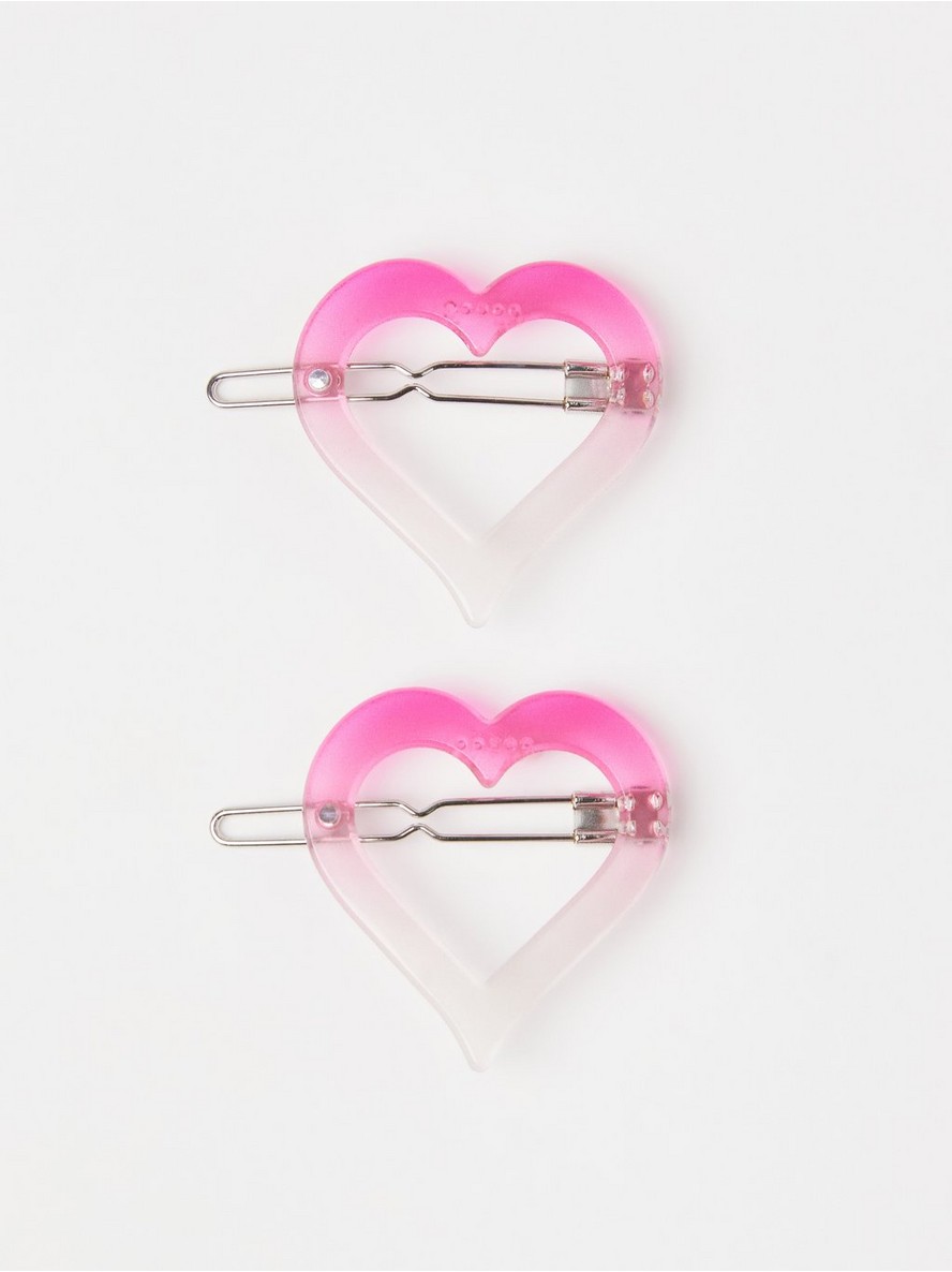 2-pack  hair clips - 3005970-7754