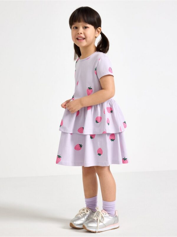 Short-sleeved dress - 3005975-9959