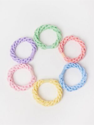 6-pack  hair elastic - 3005980-6665
