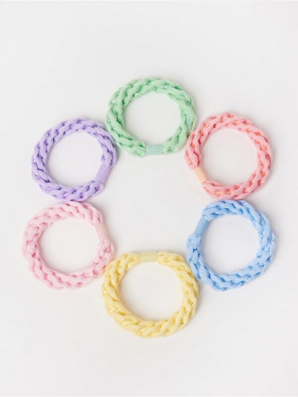 6-pack  hair elastic - 3005980-6665