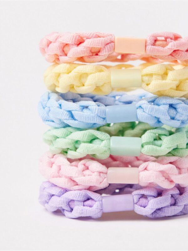 6-pack  hair elastic - 3005980-6665